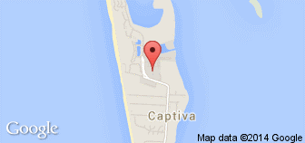 Captiva Island, FL Karte