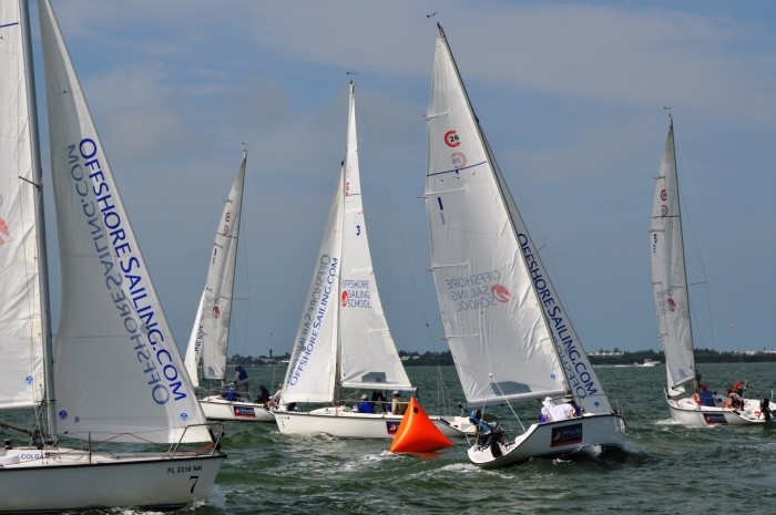 sailboat racing dip start