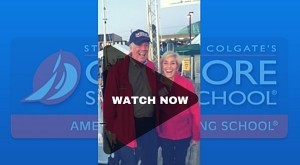 Steve and Doris Colgate at the 2015 Annapolis Boat Show