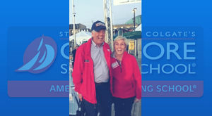 Steve and Doris Colgate at the 2015 Annapolis Boat Show