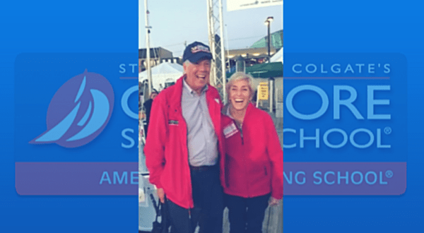 Steve and Doris Colgate at the 2015 Annapolis Boat Show