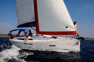 Charter boat in the Gulf Islands of British Columbia