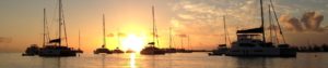 Flotilla-anchorage-many-boats