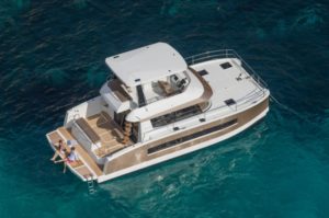 Fontaine Pajot 37 power catamaran