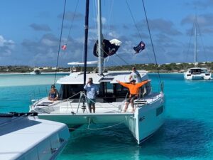 Colgate Segelabenteuer Spaß in Exumas, Bahamas