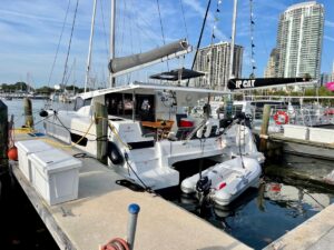 Learning to Bareboat Cruise on a 40-foot Catamaran with Offshore Sailing School