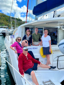 Jim's crew on St. Martin flotilla