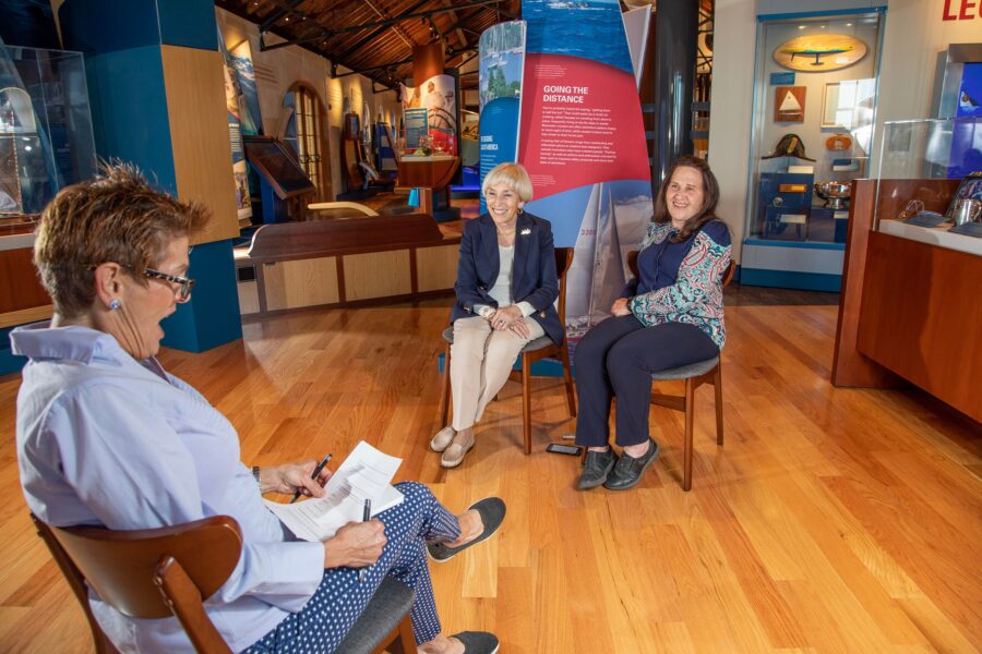 Cruising World Magazine Interview with National Sailing Hall of Famers Doris Colgate and Lin Pardey