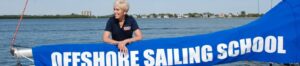 Doris Colgate at the Offshore Banner