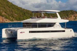 46' power catamaran in British Virgin Islands
